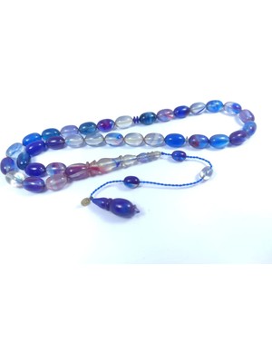 İskeçe Tesbih Mehmet Arıcı Usta Eseri̇ 0.6 mm Deli̇m Çi̇ft Zımpara Çi̇ft Ci̇lalı Katali̇n Obje