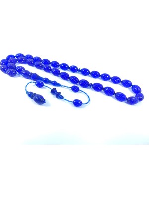 İskeçe Tesbih Efsane Usta Muhammed Erden Vıp Seri̇si̇ Kalem Oyma Alman Zar Kehri̇bar