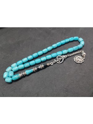 İskeçe Tesbih 475 Ayar Gümüş Püskül 475 Ayar Gümüş Nakkaş Finlandiya Lapland Katalin Sertifikalı 9498