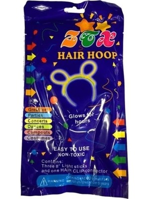 Eco Lounge Taç Fosforlu Taç Pembe Renk 12 Adet