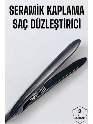 İlk El Grup Saç Düzleştirici LED Ekranlı Isı Ayarlı Seramik Kaplama Profesyonel