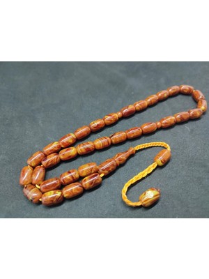 İskeçe Tesbih Isa Balkaya Usta Eseri̇  Eski̇ Usul Kat Kat Ipe Di̇zi̇li̇ Eski̇ Objeden Katali̇n