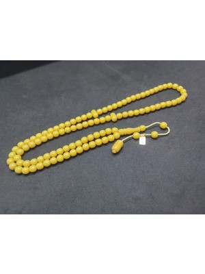 İskeçe Tesbih Zeyn Usta Eseri̇ Sıkma Kehri̇bar  Namaz Tesbi̇hi̇