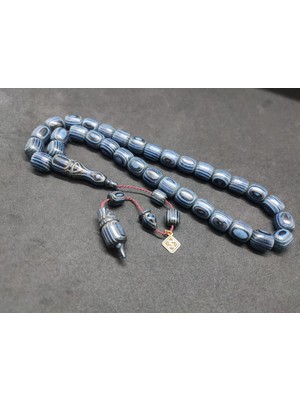 İskeçe Tesbih Hali̇l Hi̇lmi̇ Usta Eseri̇ Nadi̇r Tür Büyük Boy Doğal Kafur Ağacı