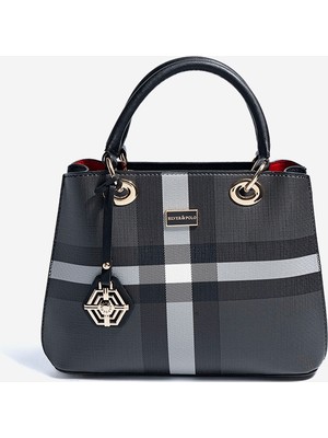 Silver & Polo Silver Polo  Kadın  SP1272-MK129 Sılver Polo El Çantası Siyah-Siyah