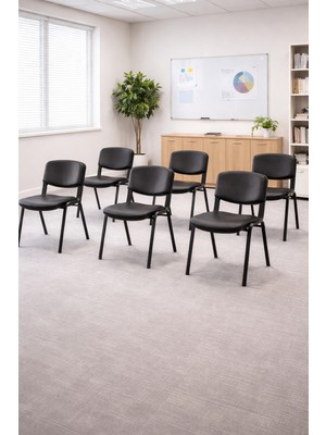 Ofis Yap Ofis Yapform Ofis Bekleme Misafir Sandalyesi Koltuğu 6 Adet