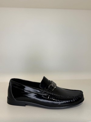 Pierre Cardin 25109 Siyah Hakiki Deri Erkek Babet Loafer Erkek Ayakkabı