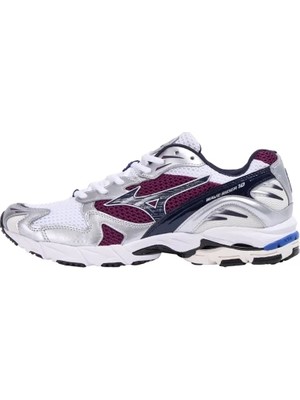 Mizuno Wave Rider 10 Unisex Günlük Giyim Ayakkabısı Beyaz / Mor