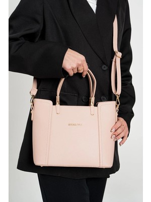 Michael Polo Kadın 3 Bölmeli Uzun Askılı El ve Kol Çantası Şık ve Kullanışlı