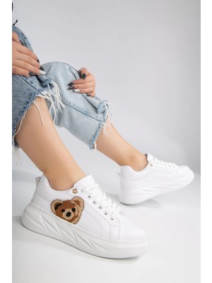 Ellolita Luxury Shoes Golden Bear Sneaker