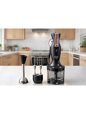 Fakir Trinity 900 W Blender Seti - Siyah