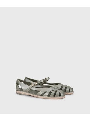 Igor 36-40 Numara Arası Parıs Metal Sandalet - Yeşil