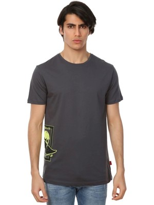 John Frank Cool T-Shırt Antrasit