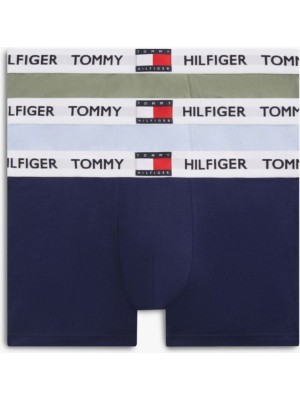 Tommy Hilfiger 3p Trunk Erkek Sarı Boxer - UM0UM03835