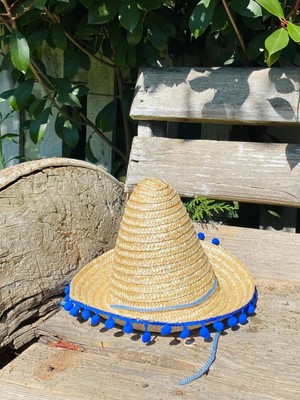 Aktez-El Çocuk Meksika Hasır Şapka