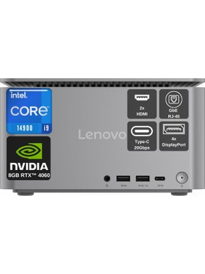 Lenovo Thınkcentre Neo Ultra 12W1001XTR04 Intel Core I9 14900 64GB 4tb SSD Nvıdıa Geforce RTX4060 8gb Windows 11 Pro 3 Yıl Yerınde Garantili Mini Aı Masaüstü Bilgisayar