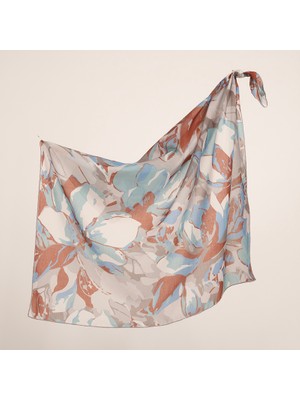 Piramit Naturel Eşarp | Baharın Izi