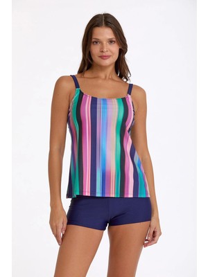 Argento 0063-3016 Şortlu Tankini