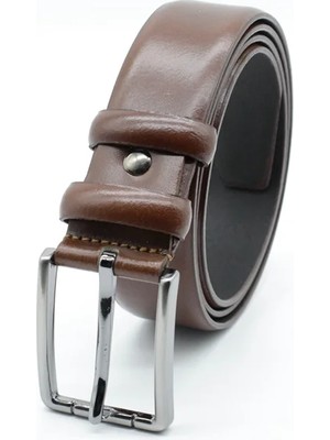 İmza Taba Düz Classic %100 Deri Dikişsiz Kemer 1046255307