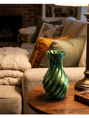 Butik Mey Ithalat® 3D Ürün Spiral Vazo