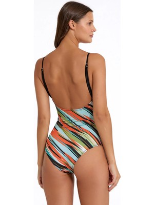 Argento 0404-3012 Göğüs Detaylı Mayo