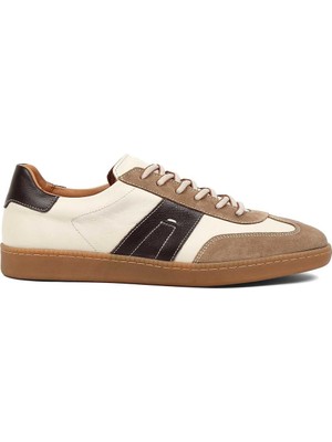 Celal Gültekin Erkek Taba Bağcıklı Süet Deri Sneaker