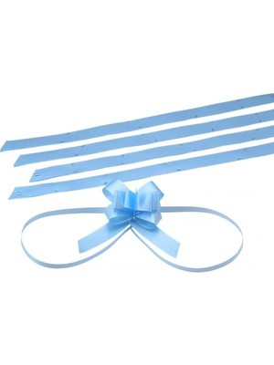 Papirüs Mavi Küçük Boy Pratik Kurdele (50 Adetlik Paket)