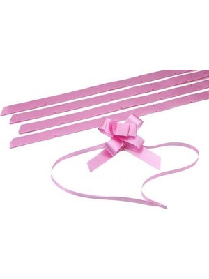 Papirüs Pembe Küçük Boy Pratik Kurdele (50 Adetlik Paket)