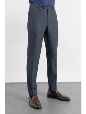 İmza Lacivert Yan Cep Slim Fit Esnek Classic Pantolon 1003255180