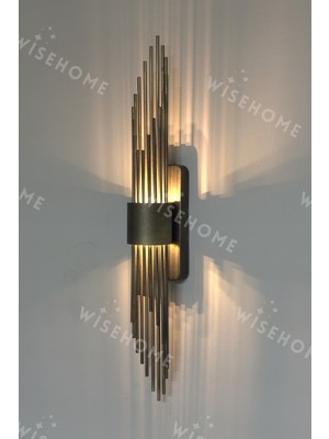 Wisehome Lumina Vintage Pilli Duvar Apliği – Modern Vintage Dekoratif Işık