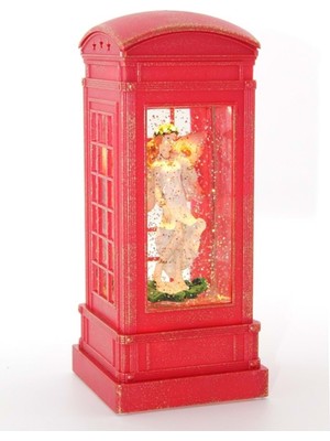 PremiumPort Müzikli ve Işıklı Kar Küresi, 21X13 Cm, Şık ve Eğlenceli Dekorasyon