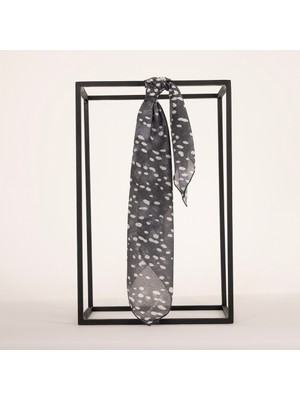 Piramit Naturel Eşarp | Çita Derisi