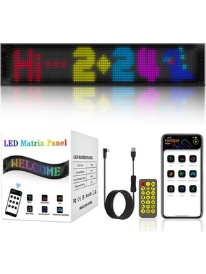 ALPA 16X96 Cama Yapışan Matrıx Panel LED Ekran