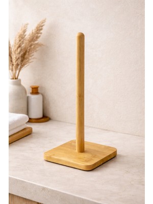 Yzhome Bambu Kağıt Havluluk Peçetelik Düzenleyici 12*27CM
