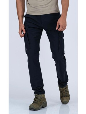 Attack Erkek Bej Kargo Pantolon Slim Fit Çok Cepli Günlük & Outdoor Pantolon