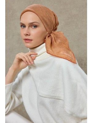 Silk Home Labirent Desen Lyocell Monare Eşarp - 6425-16