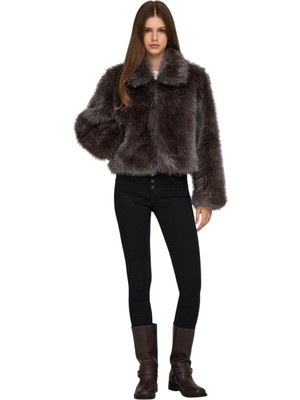 Only Kadın Onlmanny Suni Kürk Ceket Mont 15322406