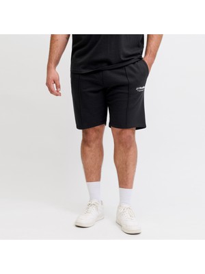 Jack & Jones Büyük Beden Logo Detayli Rahat Kesim Sort - Kane