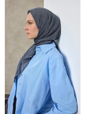 Silk Home Labirent Desen Lyocell Monare Eşarp - 6425-13
