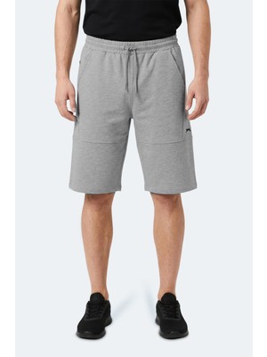 Slazenger Noctura Erkek Kapri Gri Şort