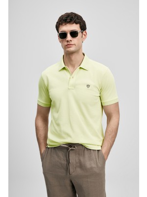 Lufian Laon Smart Erkek Polo Tişört Antrasit