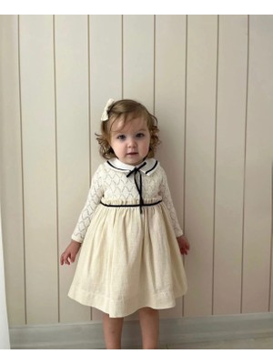 Butik Kız Bebek %100 Pamuklu Elbise