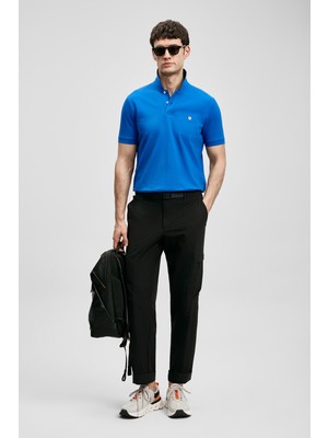 Lufian Laon Smart Erkek Polo Tişört Saks