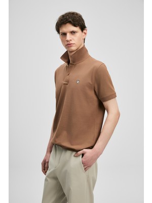 Lufian Laon Smart Erkek Polo Tişört Antrasit