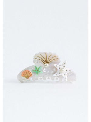 New Obsessions Deniz Figürlü Lüks Asetat Mandal Toka