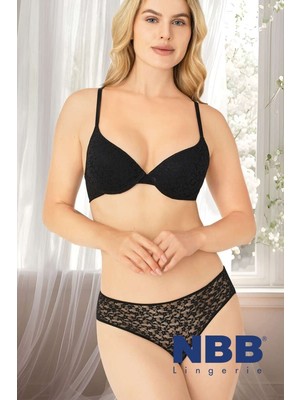 Nbb 4867 Bayan Sütyen Takım --Ekru - -90B