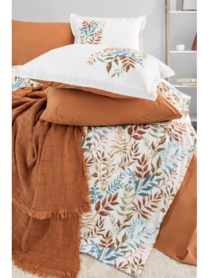 Comfort Craft Premium Plus %100 Pamuk Müslin Pikeli Nevresim Seti - 7 Parça Eksiksiz Elite Set
