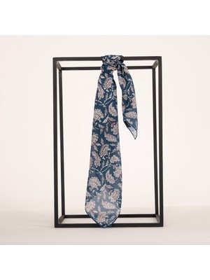 Piramit Naturel Eşarp | Bahar Nakışı