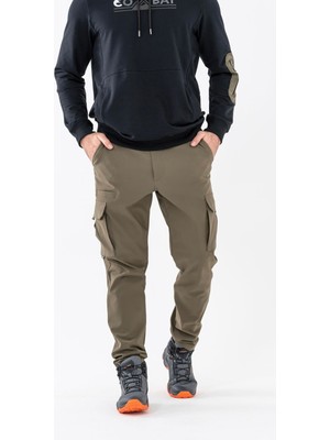 Attack Erkek Bej Kargo Pantolon Slim Fit Çok Cepli Günlük & Outdoor Pantolon