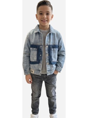 Ugly Duck 05-14 Yaş Kot Ceket - Kot Mavisi